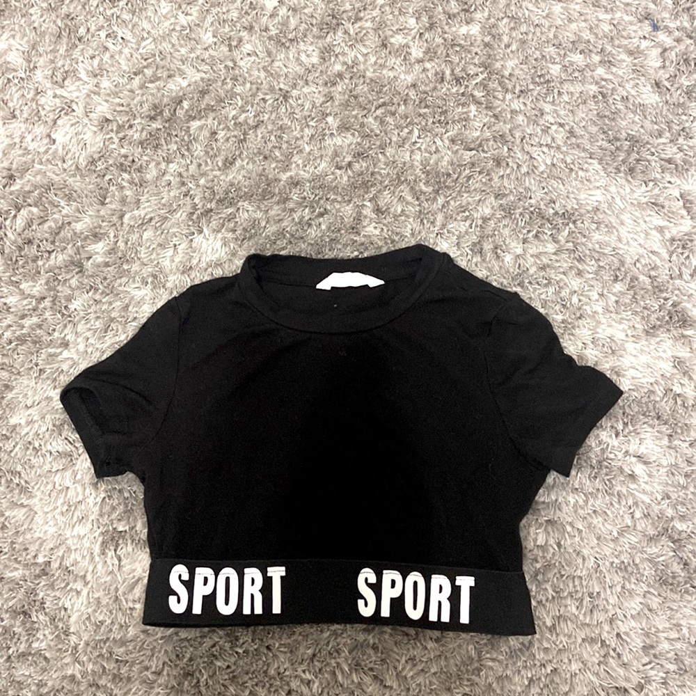 Kids crop top from Shein, size 7Y